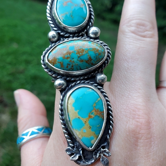COPY - Rising Phoenix Turquoise Ring - Picture 2 of 5